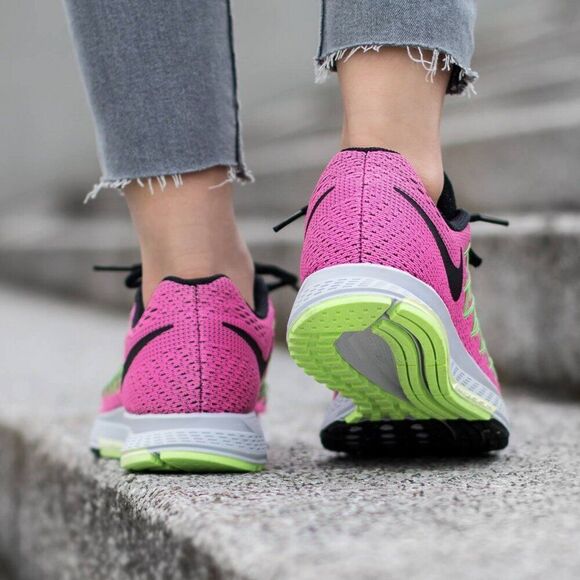NIKE AIR ZOOM PEGASUS 32 Competition Pack Pink Volt Black 9 US 40.5 EUR - Picture 11 of 11
